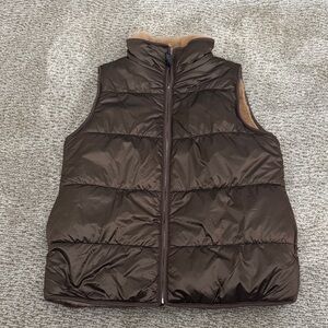 Chico’s Faux Fur Lined Vest 0.5/6